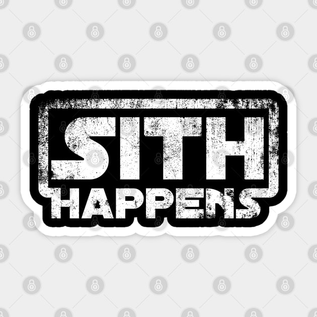 Sith Happens Sticker by LabRat